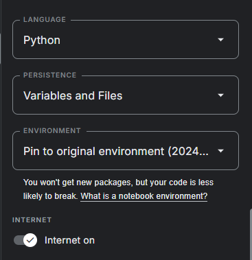 kaggle internet kaggle internet