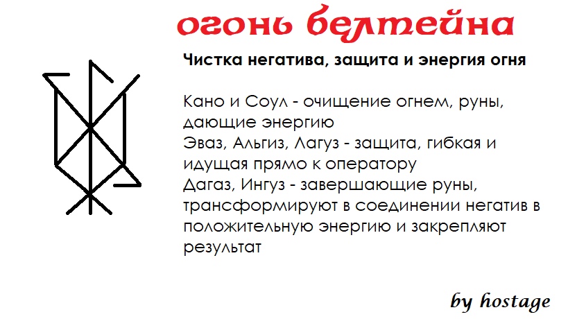 огонь белтейна