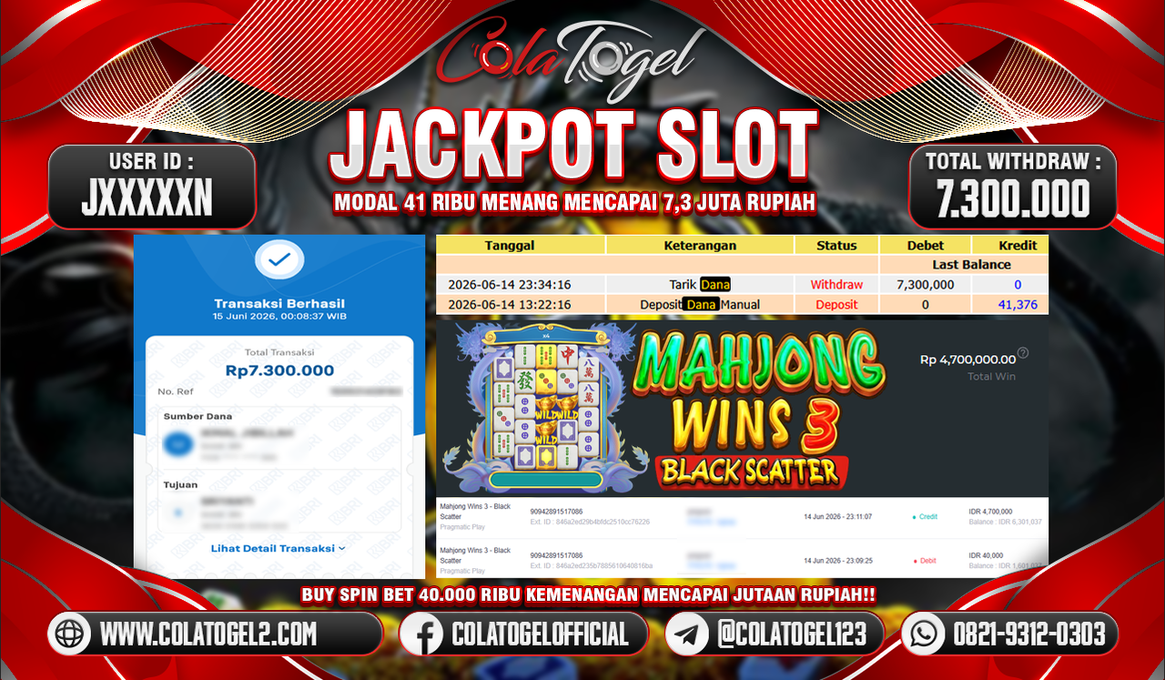 JACKPOT SLOT GACOR!!