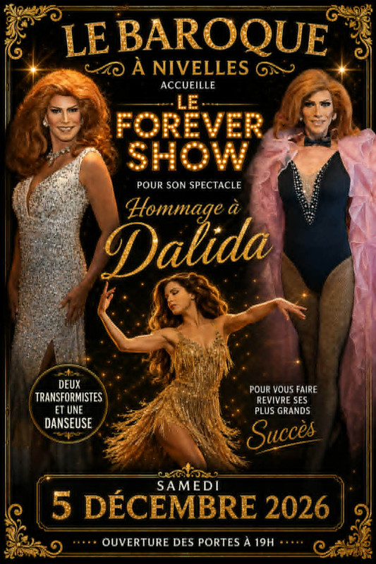 Visuel Hommage à Dalida - Forever Show