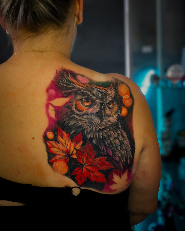 New school and realism tattoo in Rotterdam