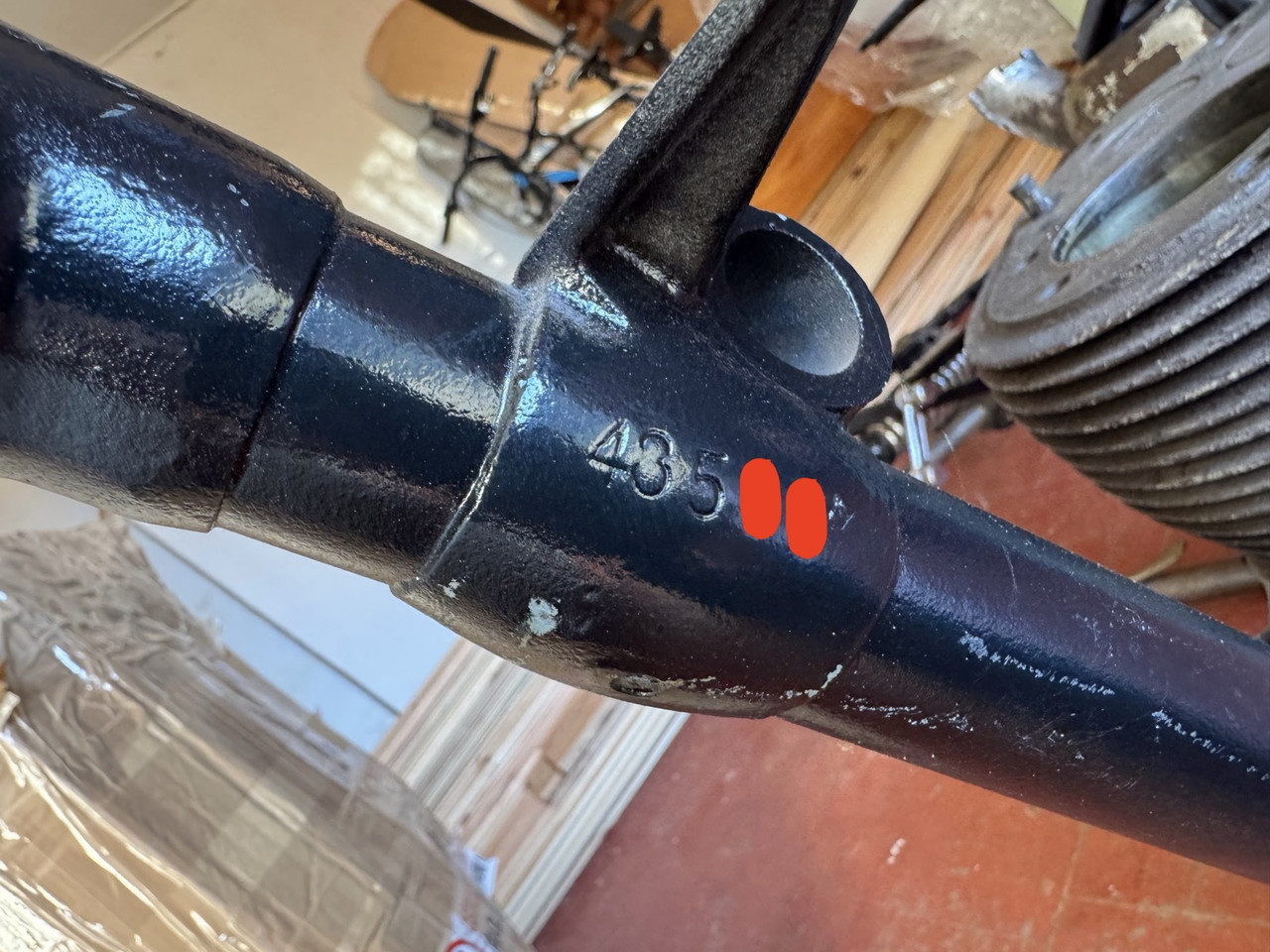 Norton project identification – plunger frame 435xx, 79x100 engine (1920s/30s/40s?)