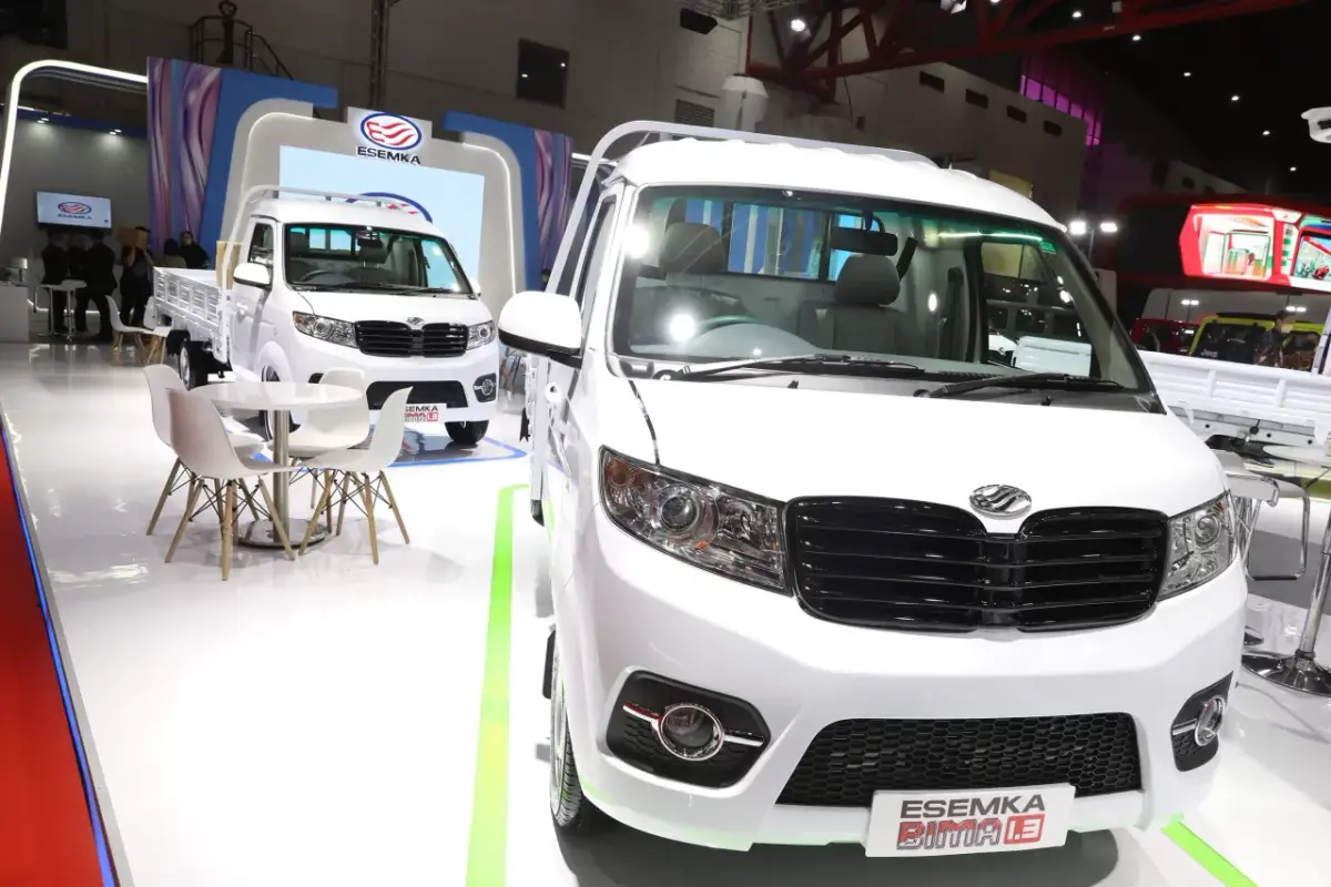 Penampakan Mobil Esemka Bima EV di Ajang IIMS 2023