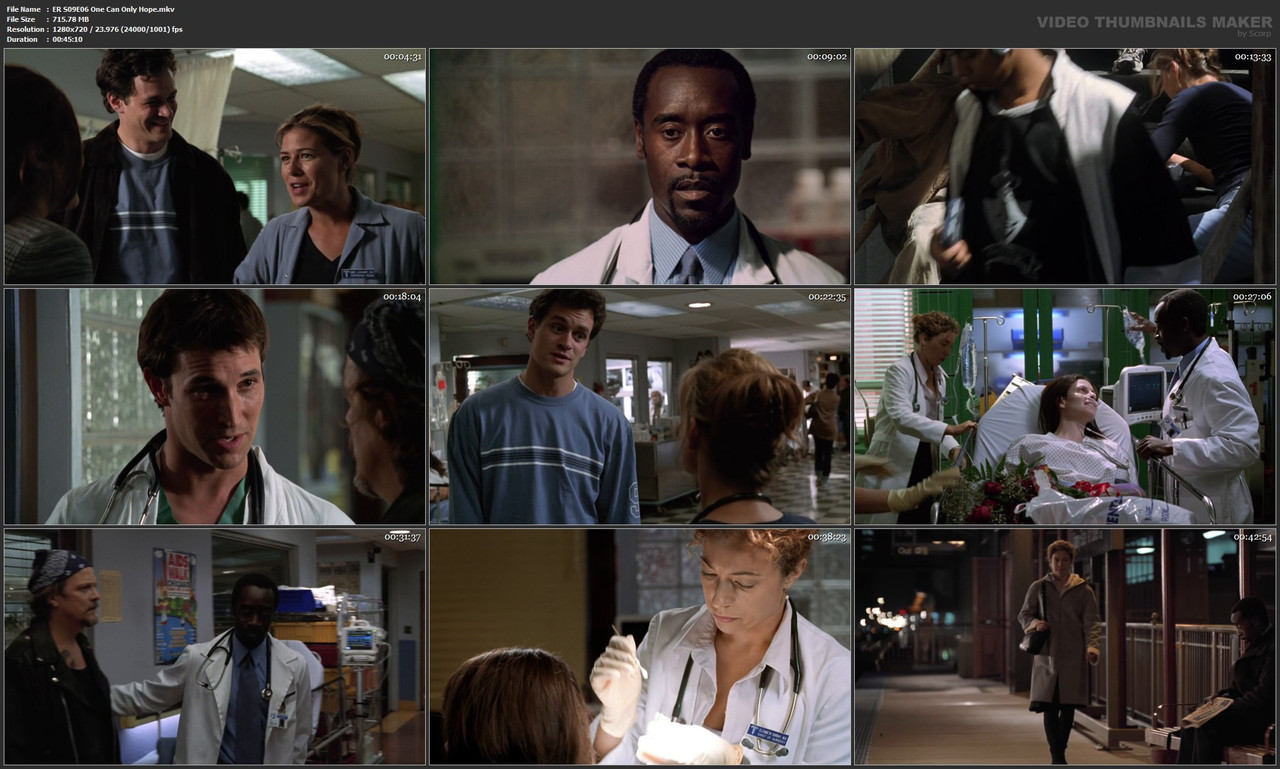 ER S09E06 One Can Only Hope.mkv