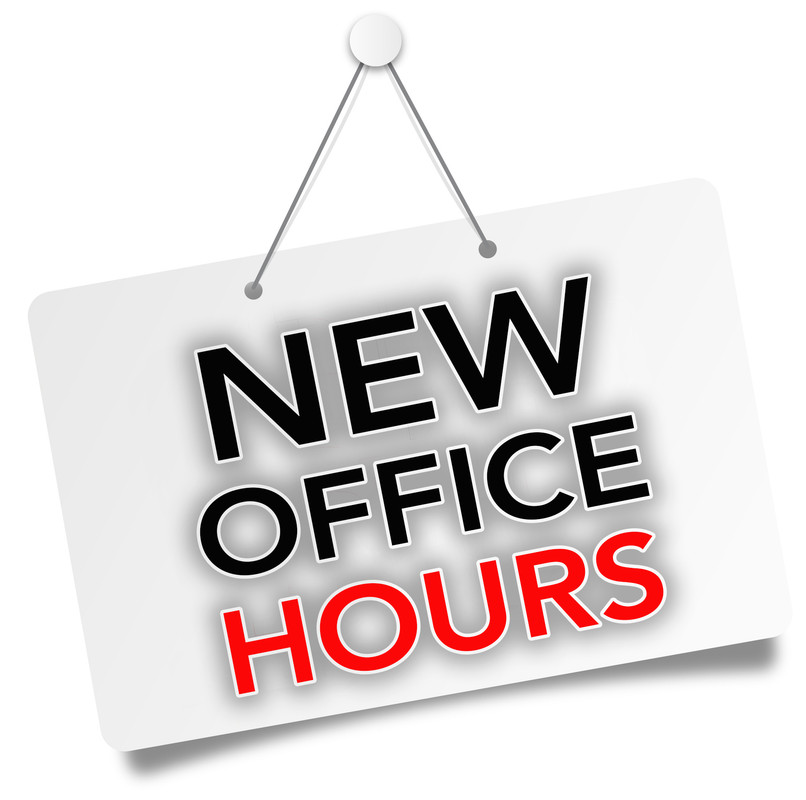 New Office Hours