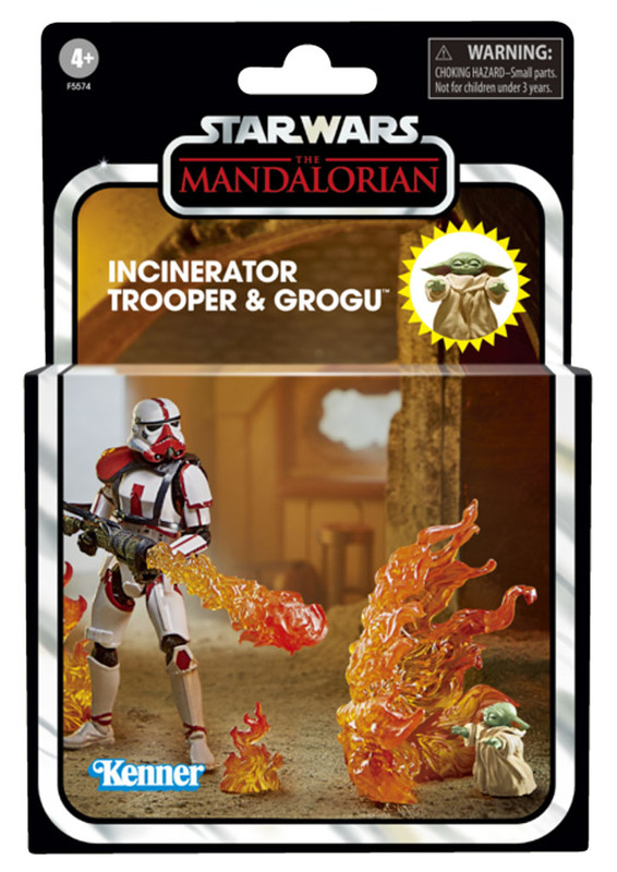 VC Incinerator Trooper & Grogu (TM) Deluxe Boxed 1