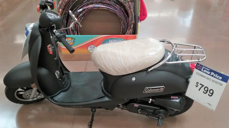 coleman 50cc scooter