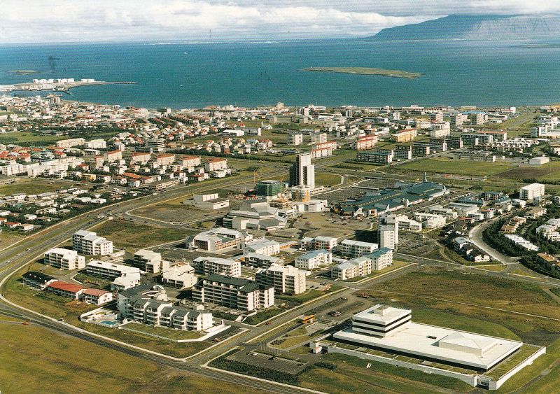 QSL de RIKISUTVARPID (Islande). QSL-RUV-Islande-92