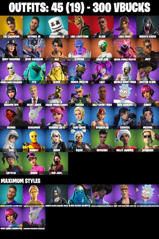 skins comp