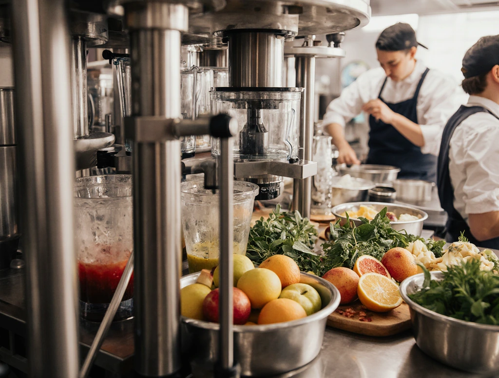 Изготовление натуральных напитков