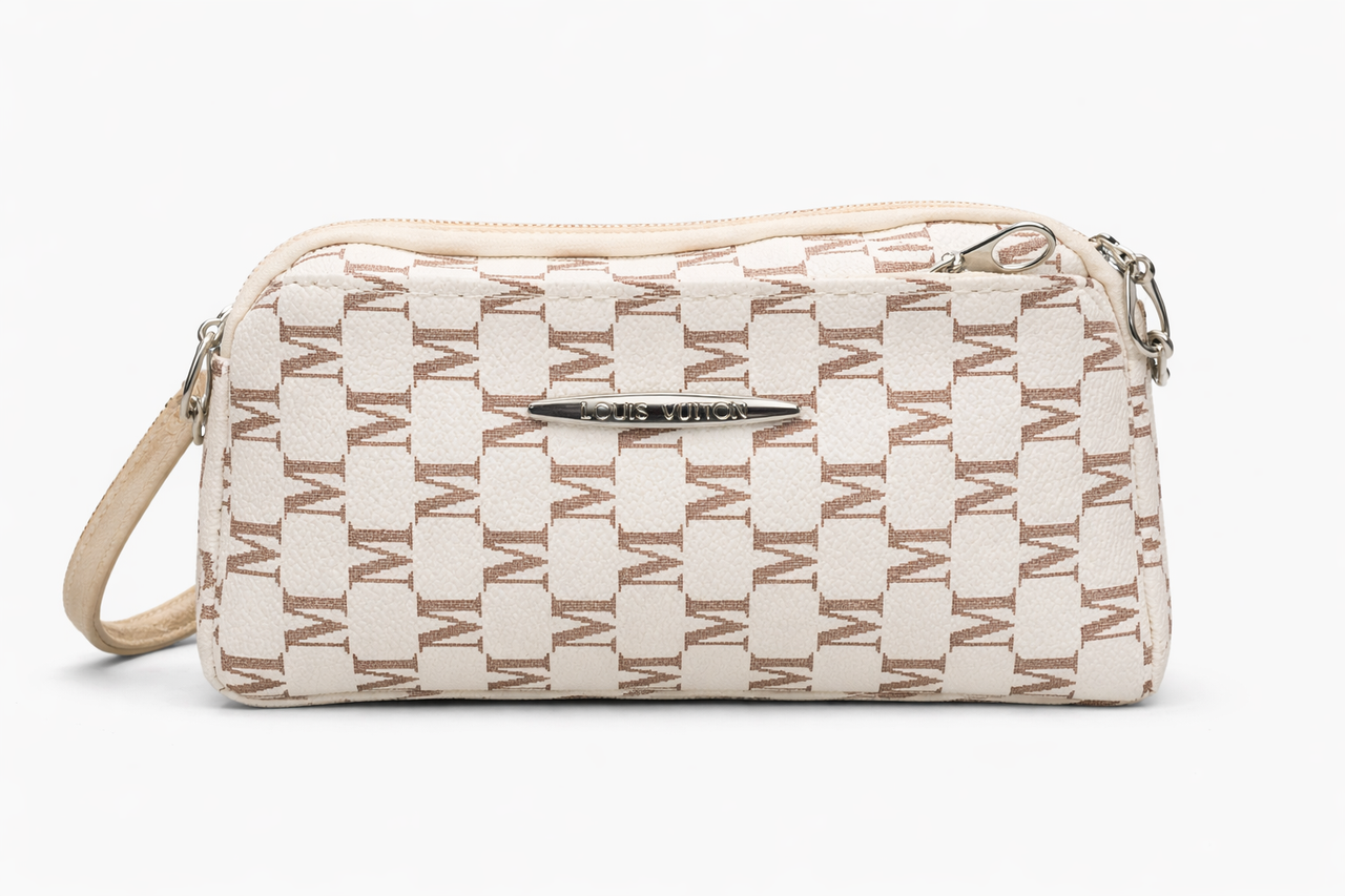 Beige LV Style Ladies Handbag