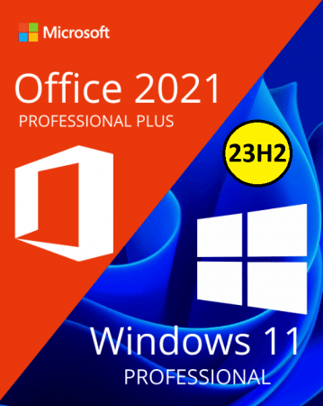 Windows 11 Pro 23H2 Build 22631.3155 (No TPM Required) With Office 2021 Pro Plus Multilingual Pre...