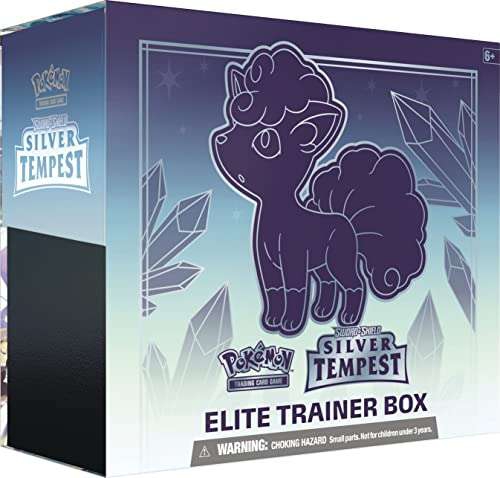 Pokemon POKÉMON TCG: Sword & Shield—Silver Tempest Elite Trainer Box 
