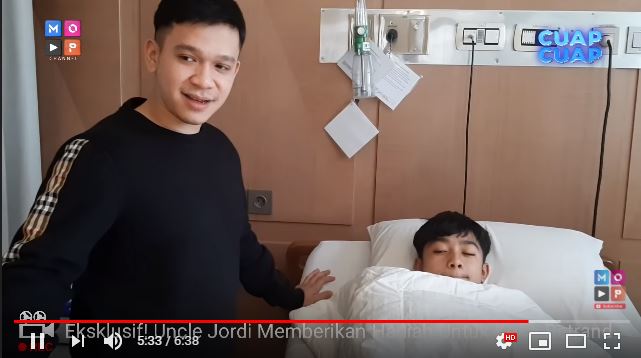 Jordi Onsu dan Betrand Peto