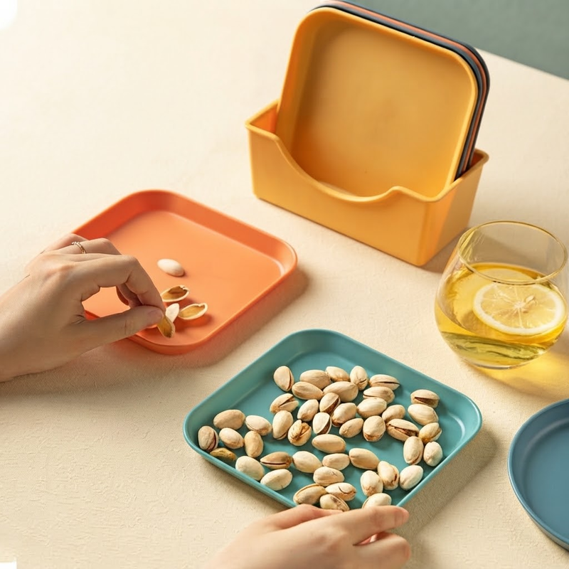 10Pcs Creative Spit Bone Dish