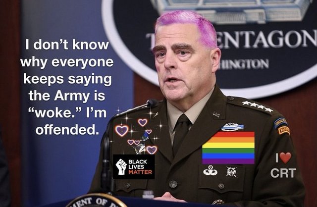 Unhinged General Milley backs CRT training but doesn't know what it is
