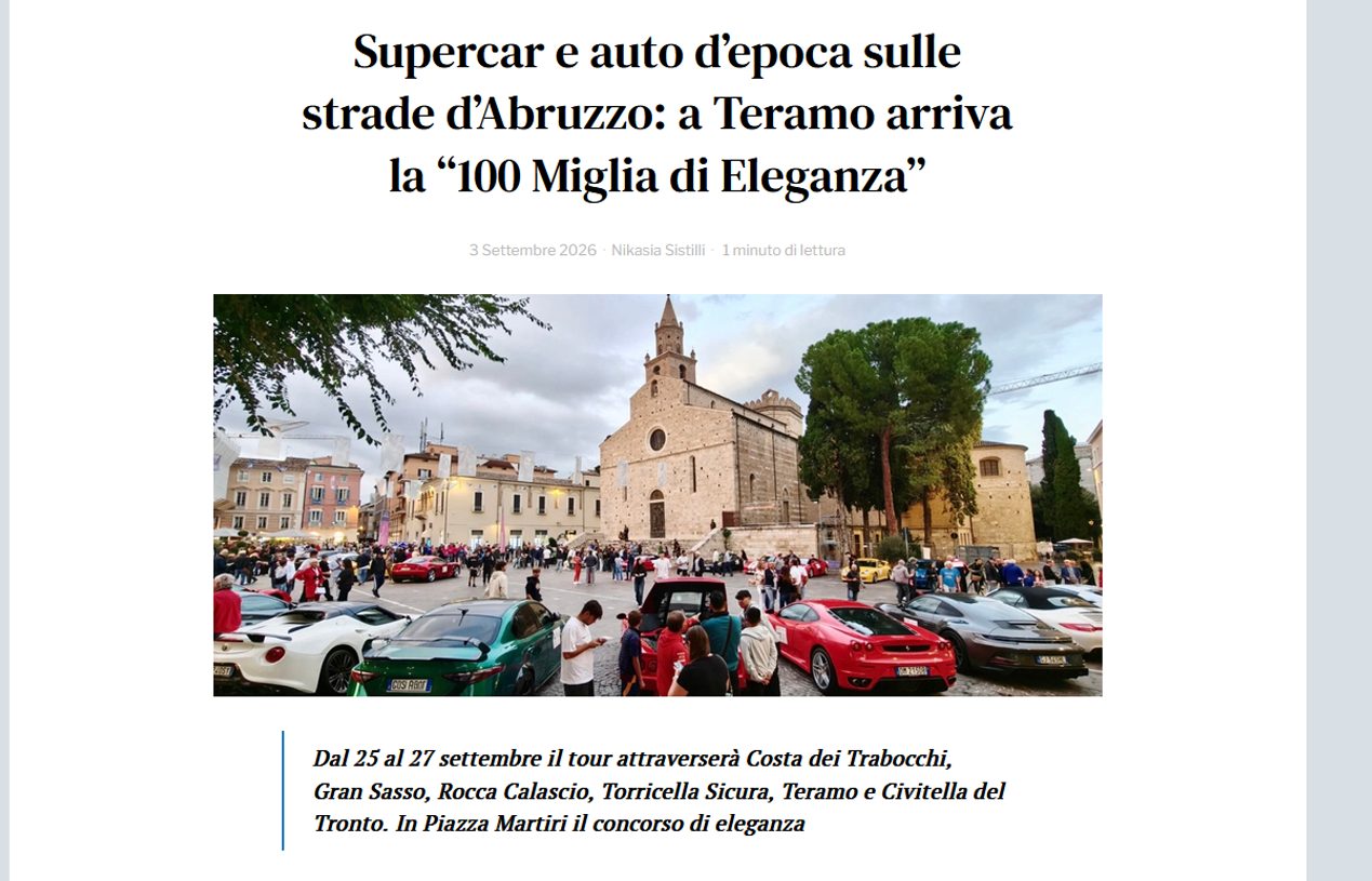 Abruzzo Speciale Anteprima