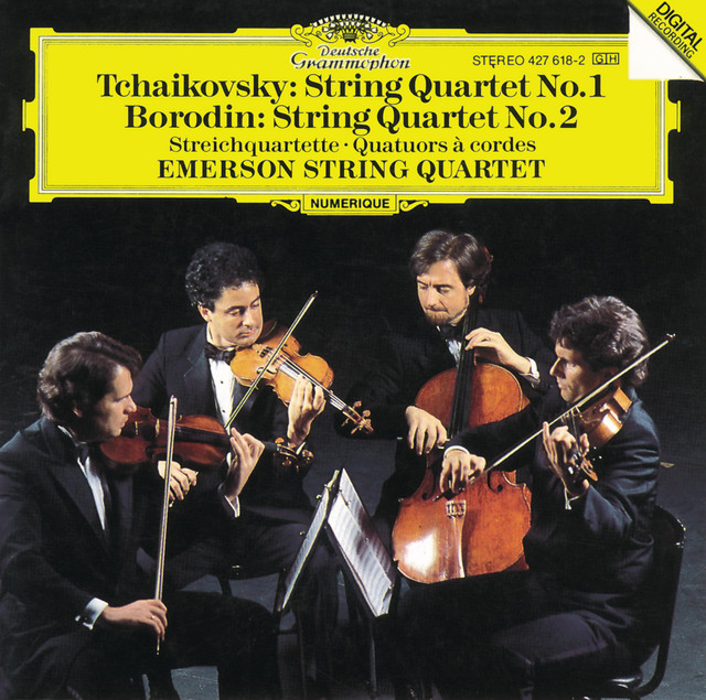 Emerson String Quartet • Tchaikovsky SQ No.1, Borodin SQ No.2   .flac  48.0 kHz 24 bits