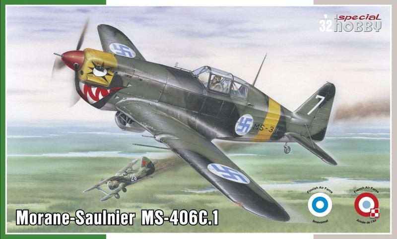 1/32 - Morane-Saulnier MS.406/D3801 by Special Hobby (ex-Azur