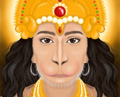 The legend Hanuman
