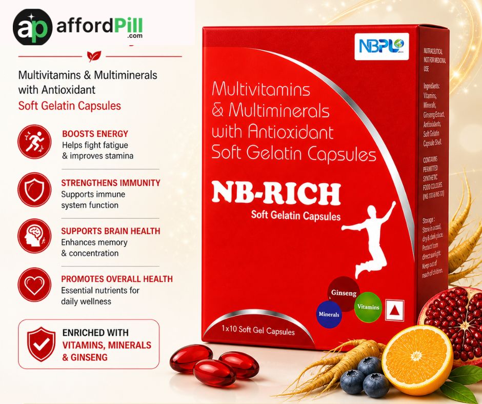 NB RICH – Powerful Multivitamin for Men and Women Health