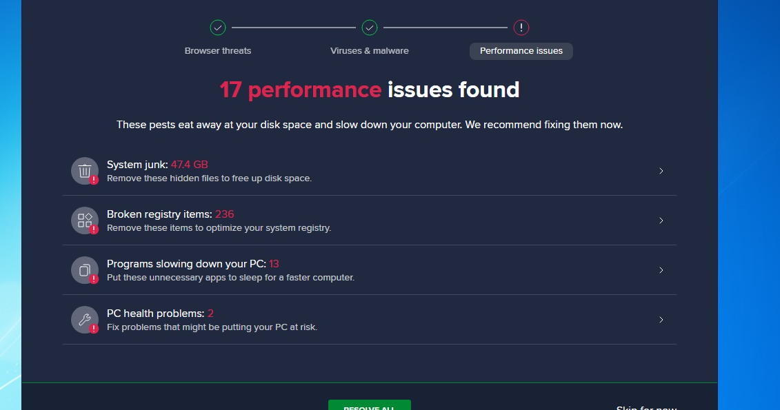 10(Avast smart scan)