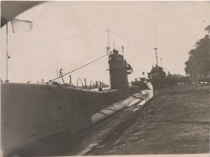 Последняя щука на Балтике  57-58 г. март  ПЛ Щ-407  г. Вентспилс