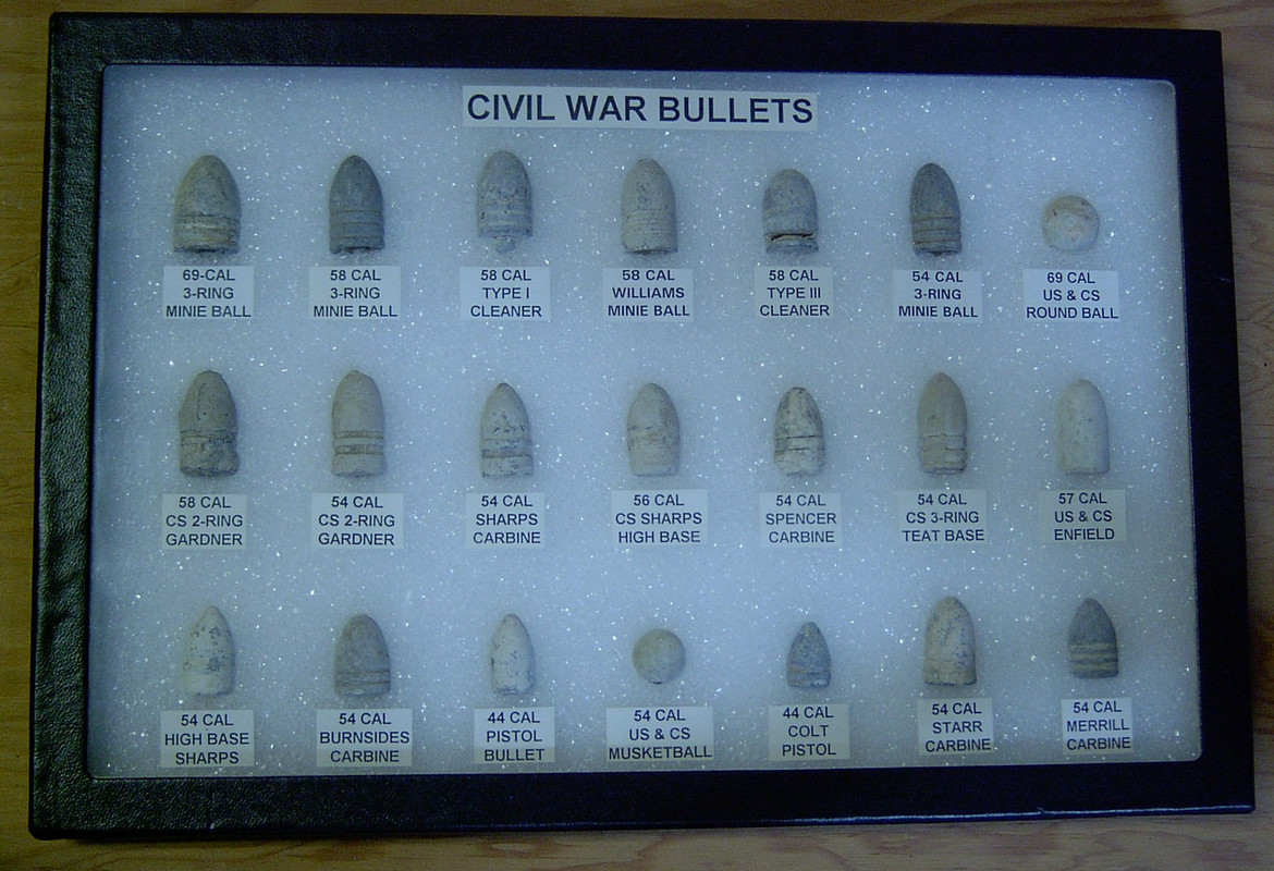 9 Civil War War bullets (2)
