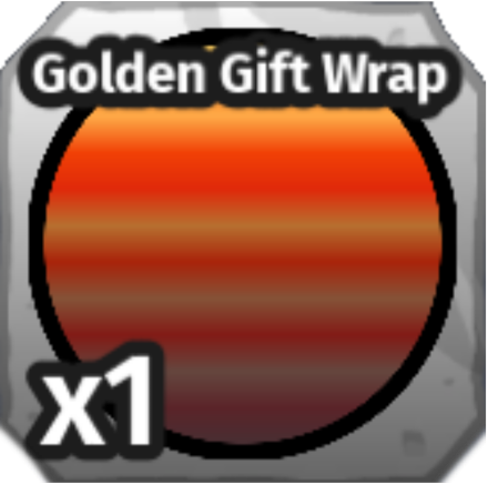 Golden Gift Wrap