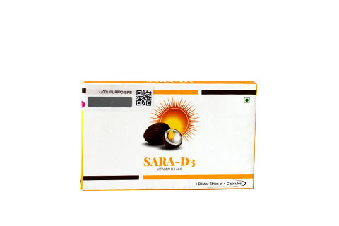 Sara-D3 60,000Iu Caps 4`S