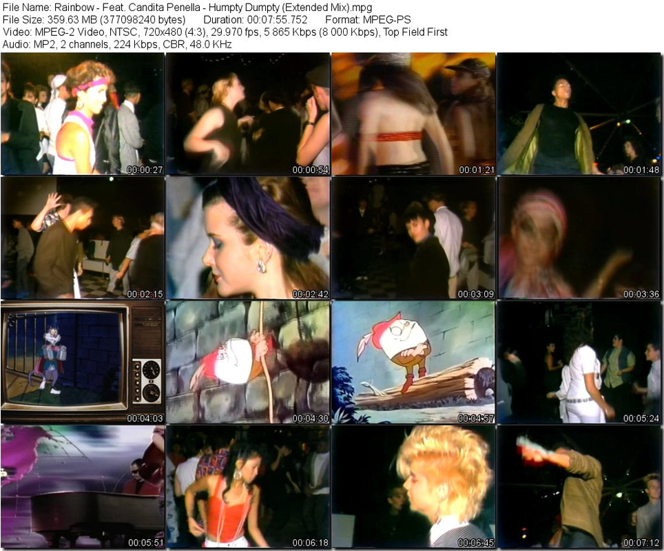 Rainbow - Feat. Candita Penella - Humpty Dumpty (Extended Mix).mpg_tn