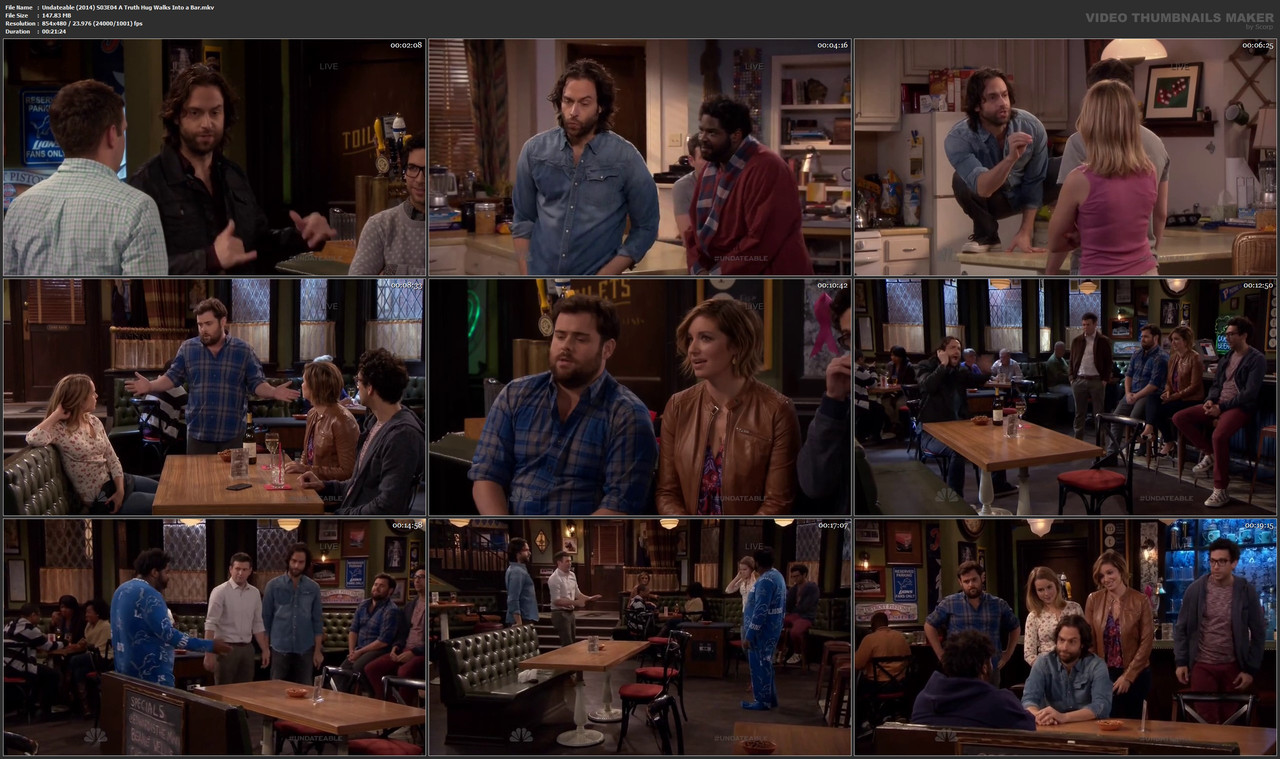 Undateable (2014) S03E04 A Truth Hug Walks Into a Bar.mkv