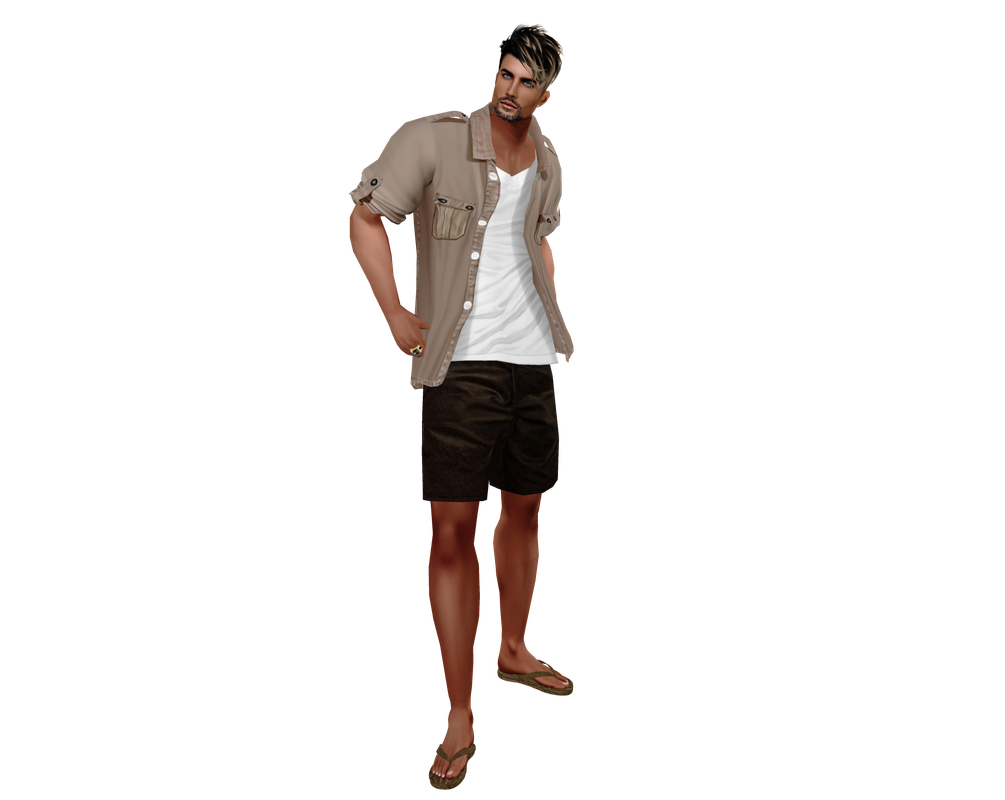 Brown-Men-s-Shorts