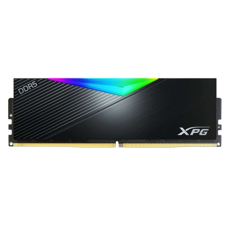 CyberPuerta: RAM XPG RGB Black 16GB DDR5, 5200MHz, CL38, XMP 
