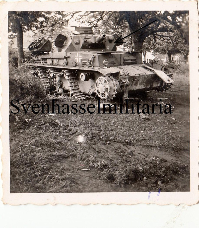Ostfront Panzer Zerstörtes Sturmgeschütz StuG St