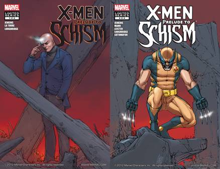 X-Men - Prelude to Schism #1-4 (2011) Complete