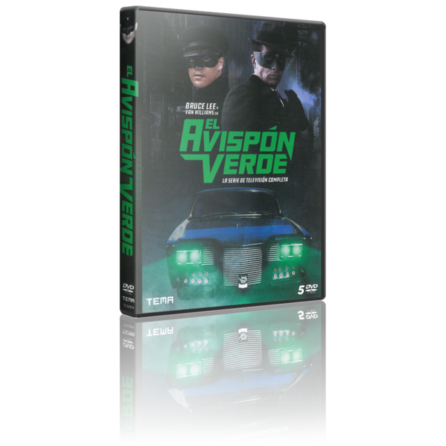Portada - El Avispón Verde [5xDVD9Full] [PAL] [Cast/Ing] [Sub:Cast] [1966] [Acción]