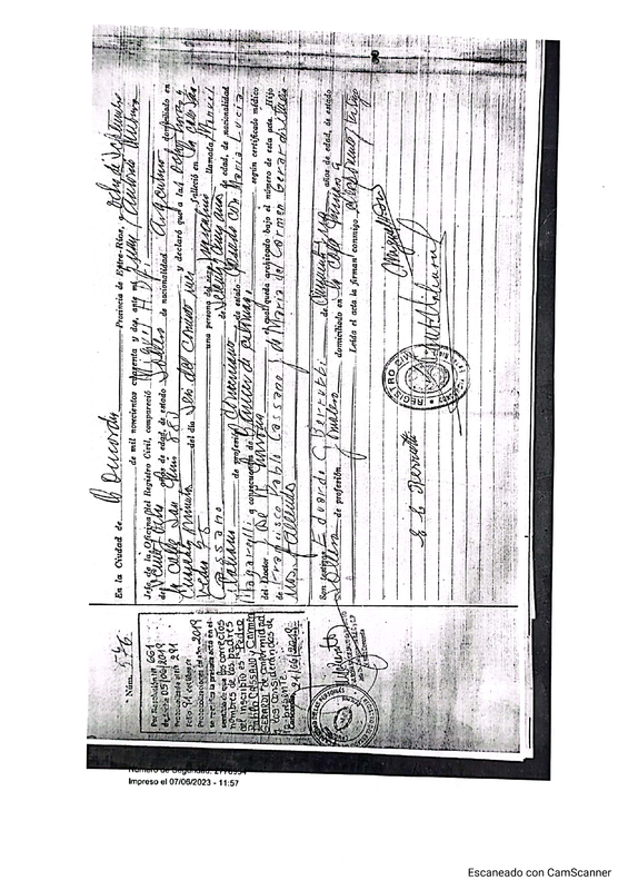 Defunción  - Emmanuele - Manuel Cassano