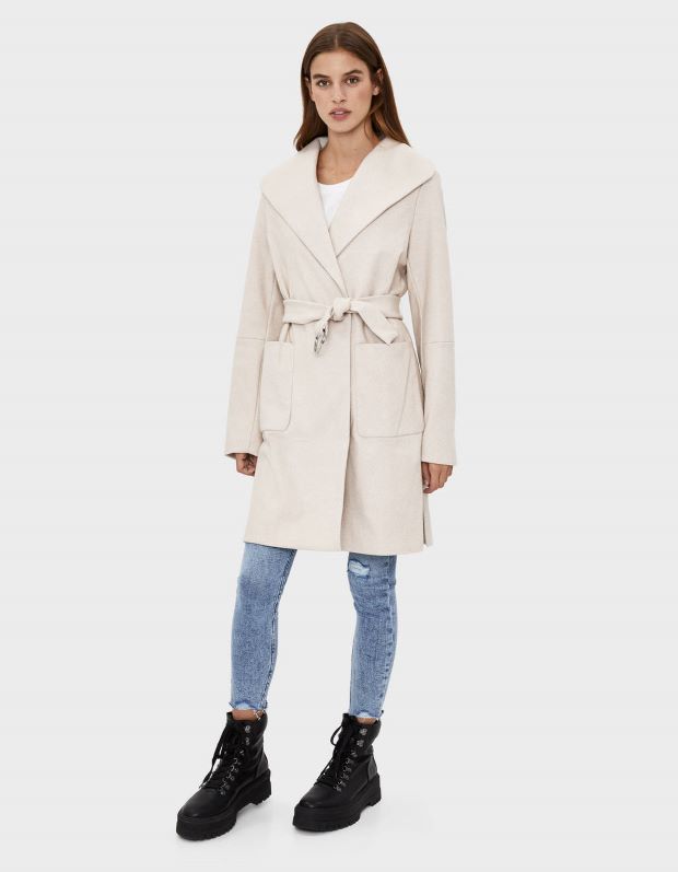 Bershka kaput sa kaišem