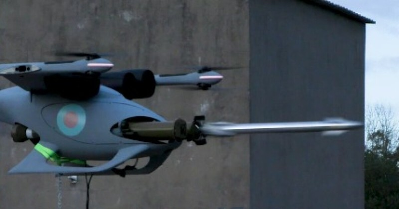 El Dron Jackal de Flyby Technology dispara con éxito Misiles capaces de Destruir Tanques