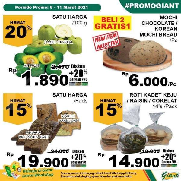 Katalog Promo Giant 5-11 Maret 2021 
