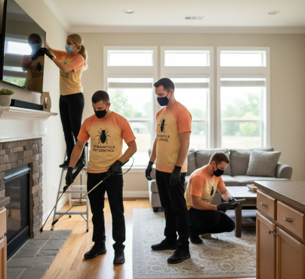 Professional Pest Control Team