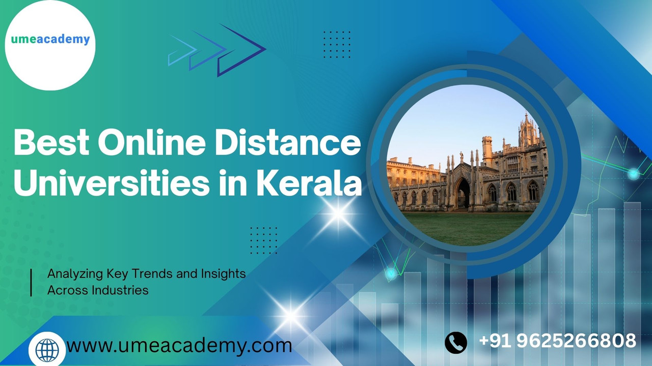 Best Online Distance Universities in Kerala