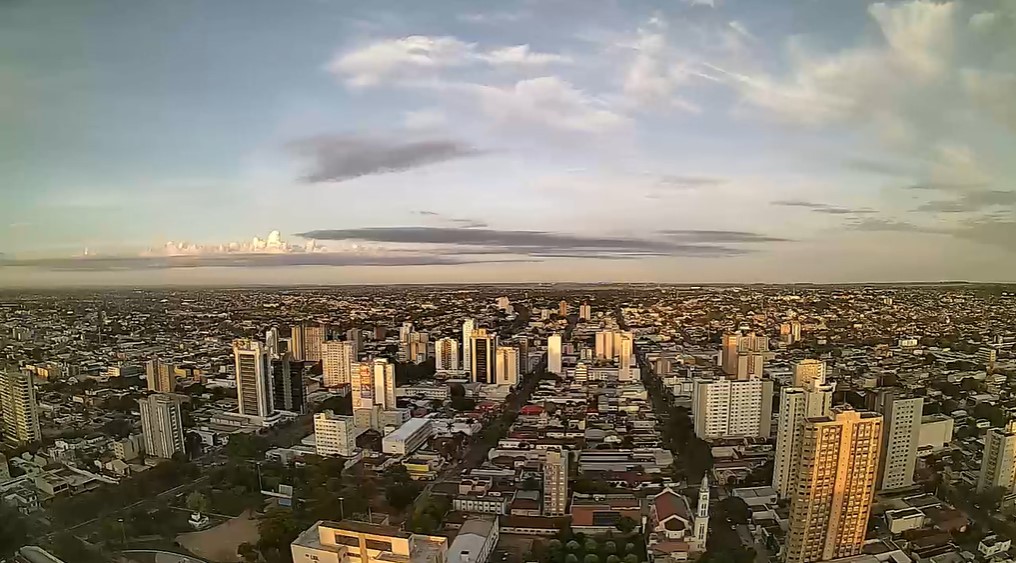 Campo Grande nesta manhã de quinta-feira