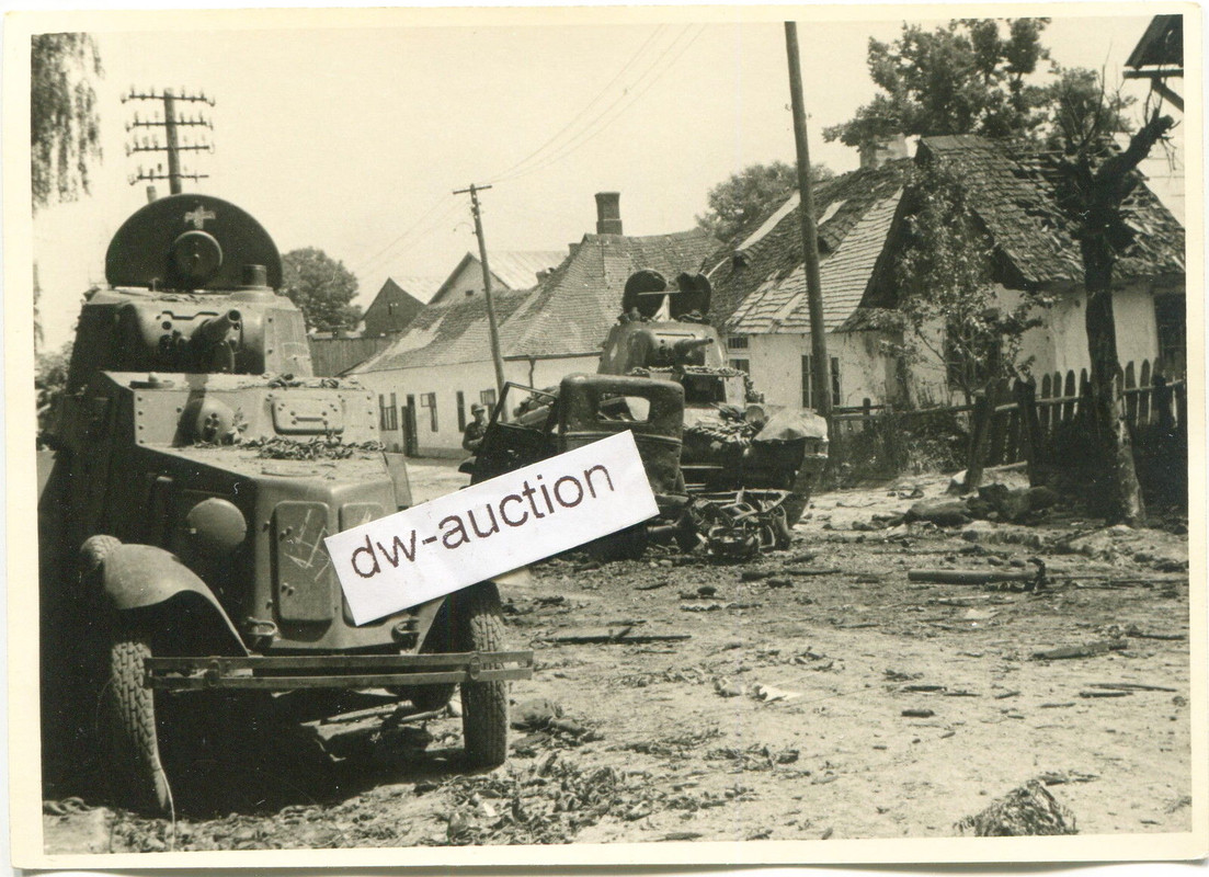 257 Infanterie Division , zerstörter Panzer in J