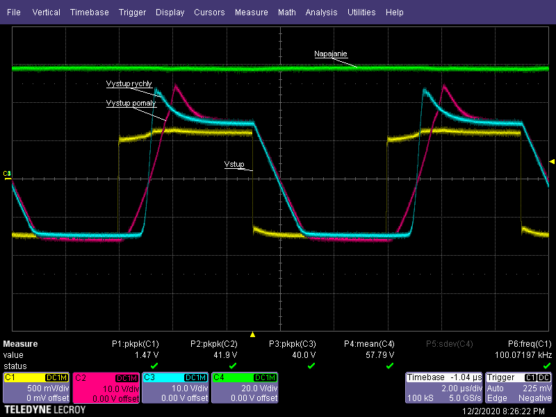 100khz hrana 700mv