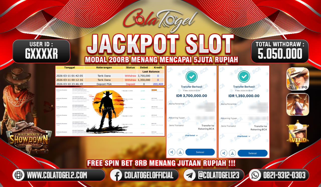 JACKPOT SLOT GACORR!!