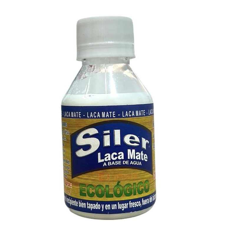 Laca Mate Siler para manualidades en madera oleos acrilicos virtales