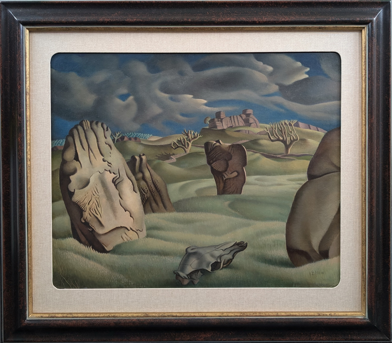 Nine Stones Close Harry Epworth Allen framed
