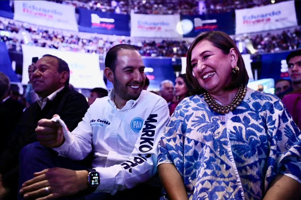 Marko Cortés destapa candidatura de Eduardo Rivera por el Frente Amplio en Puebla